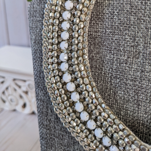 Chico's Studded Bib Statement Necklace - Picture 4 of 5